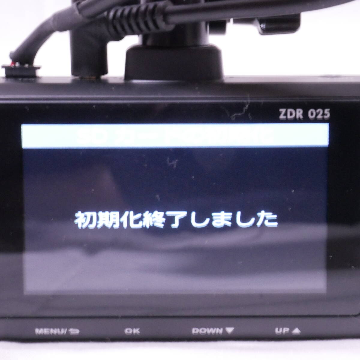 ◆COMTEC コムテック 前後2カメラ ZDR025 ドライブレコーダー FW Ver 103 マイクロSD32GB◆_画像10