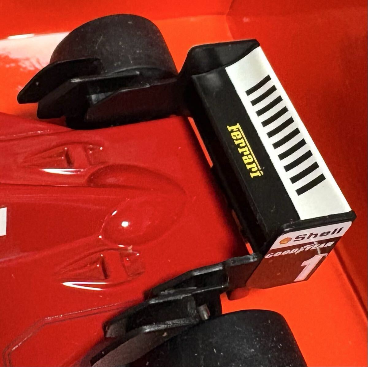 ミニチャンプス junior 1/43 フェラーリ 412T2 No.1 M.シューマッハ フェラーリ移籍記念発表バージョン_画像9