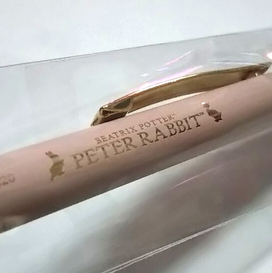 値下げ＊保管品＊PETER RABBIT/ピーターラビット 公式オンラインショップグッズ ボールペン 非売品 オリジナル ばね口ポーチ 送料￥180- _画像1