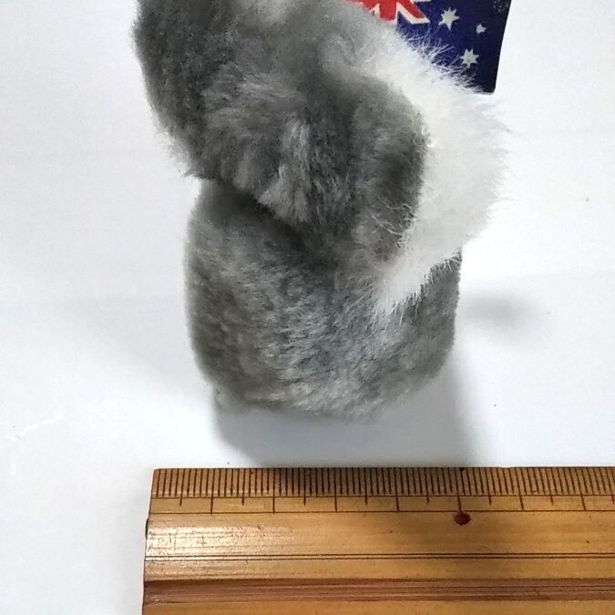 ＊保管品＊Australia/オーストラリア お土産 コアラクリップ カンガルー 玉袋 送料￥440- 国旗 ブーメラン お守り 金運アップ 本革_画像7