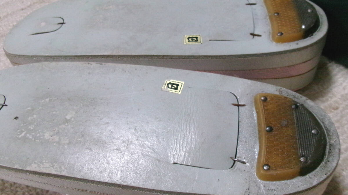 【経年保管品】礼装用※白色羽根華柄※和装※草履※24㎝。：＊_画像5