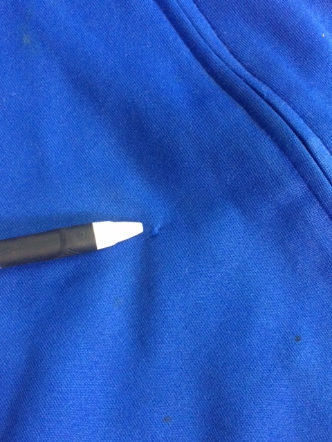 Adidas (アディダス) ジャージ 上 サイズM 青 送料無料_画像6