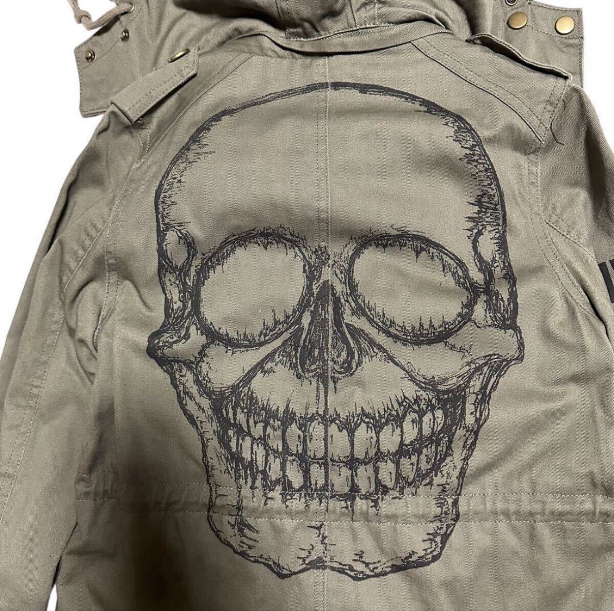 Japanese Label Y2K skull fur jacket 14th addiction share spirit ifsixwasnine tornado mart lgb goa kmrii obelisk archive gunda roen_画像2