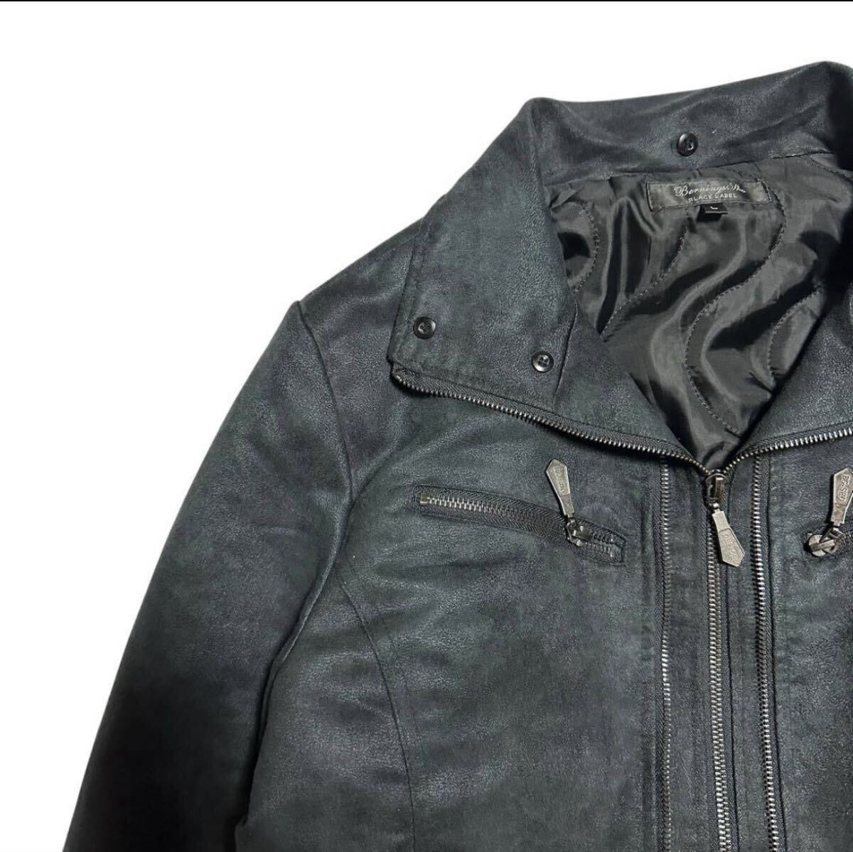 Japanese Label Y2K coating jacket 14th addiction share spirit ifsixwasnine tornado mart lgb goa kmrii obelisk archive gunda roen_画像4