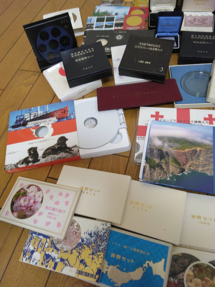 コインケース コインアルバム 貨幣セットケース COIN ALBUM 収納ケース ※中身なし まとめ★1530_画像9