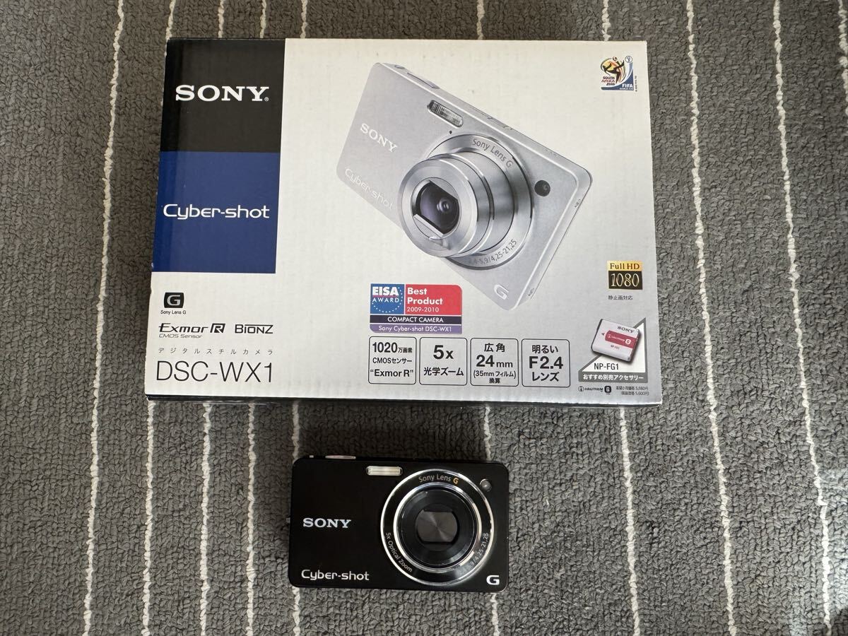 【中古良品】SONY Cyber-shot DSC-WX1 フルセット　動作確認済　ソニー　サイバーショット_画像1