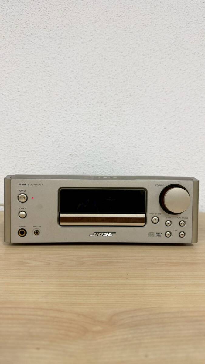 1円～【通電確認のみ】BOSE ボーズ PLS-1610 DVD RECEIVER DVD レシーバー 2008年製 本体のみ _画像1