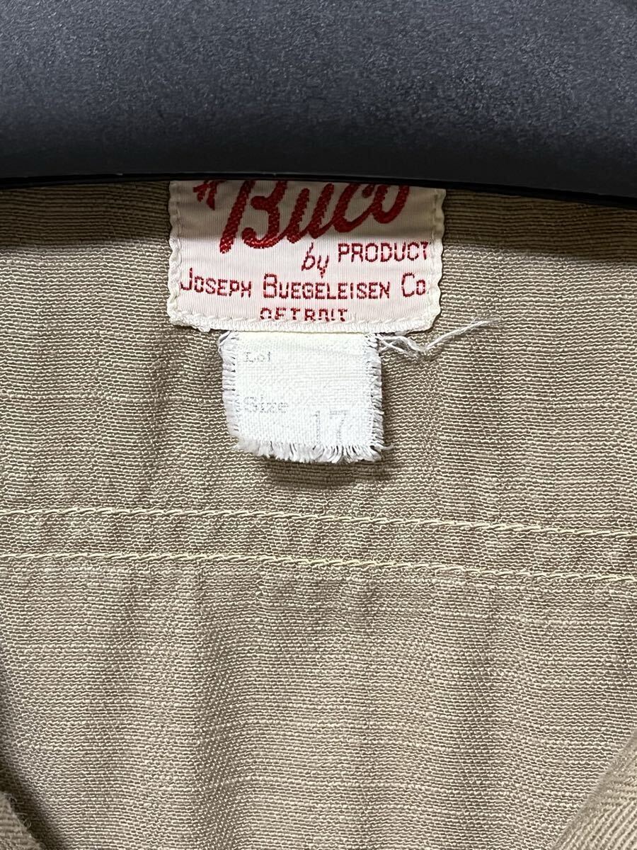 ザ リアルマッコイズ BUCOカスタム　ヘリンボーンツイルシャツ　17 ワークシャツ_画像6