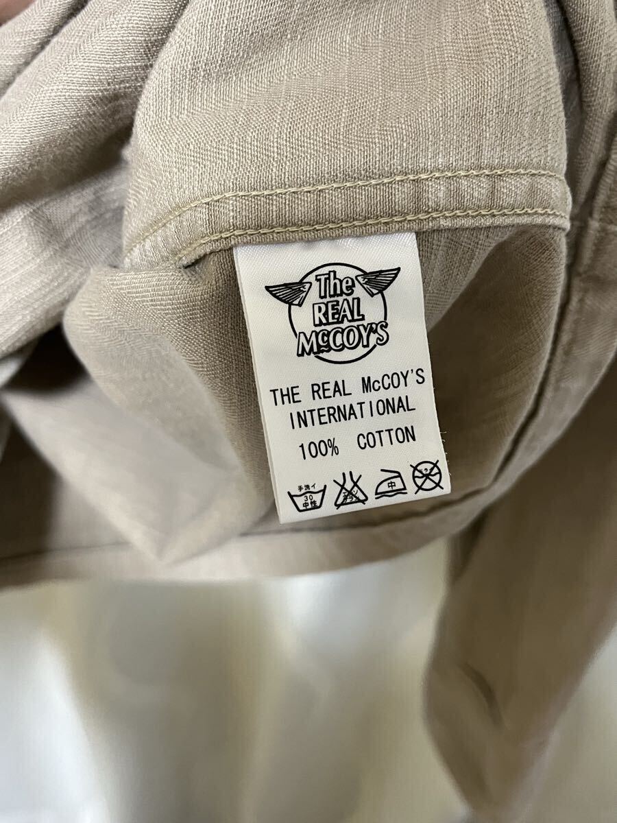 ザ リアルマッコイズ BUCOカスタム　ヘリンボーンツイルシャツ　17 ワークシャツ_画像7