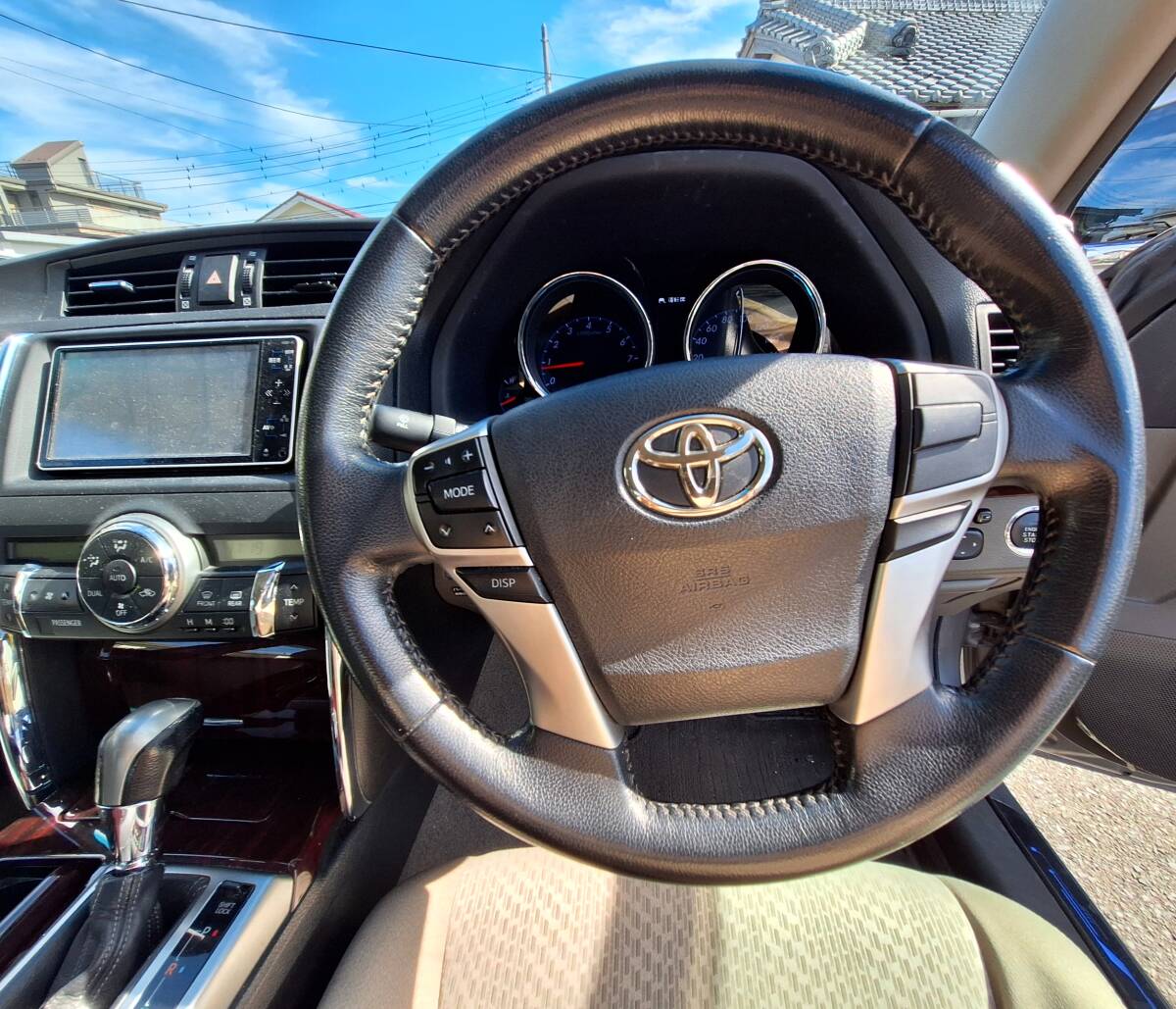 車検1年半付き☆諸費用なし☆マークX 250G リラックスセレクション☆H22年式☆プッシュスタート、バックカメラ、Bluetooth、TV☆GRX130_画像5