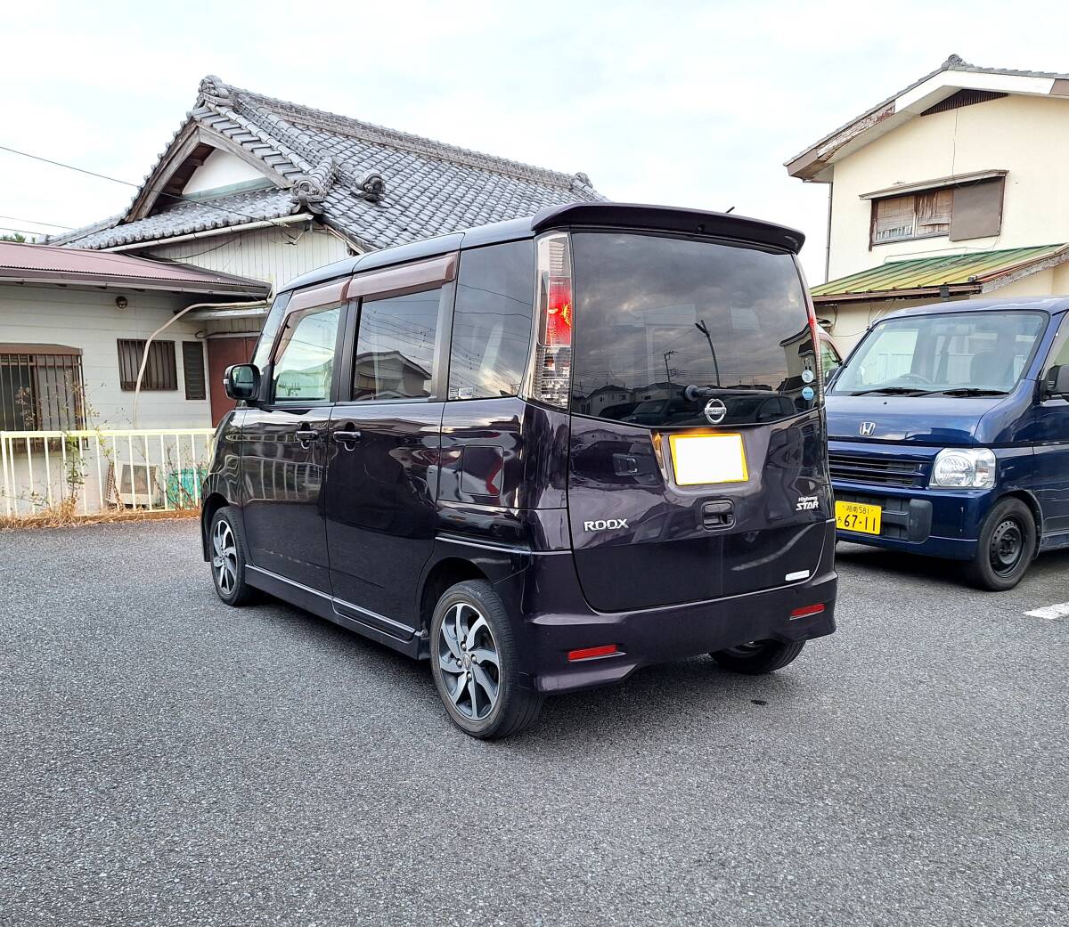 車検付き☆諸費用なし☆ルークス ハイウェイスター ターボ☆両側パワスラ☆H22年式☆Bluetooth、TV、CD、ラジオ☆プッシュスタート_画像4
