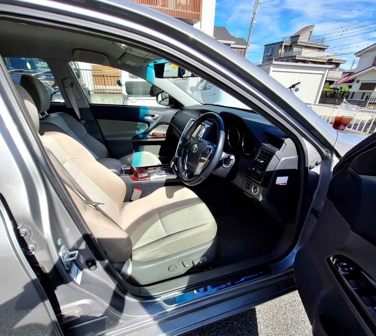 車検1年半付き☆諸費用なし☆マークX 250G リラックスセレクション☆H22年式☆プッシュスタート、バックカメラ、Bluetooth、TV☆GRX130_画像7