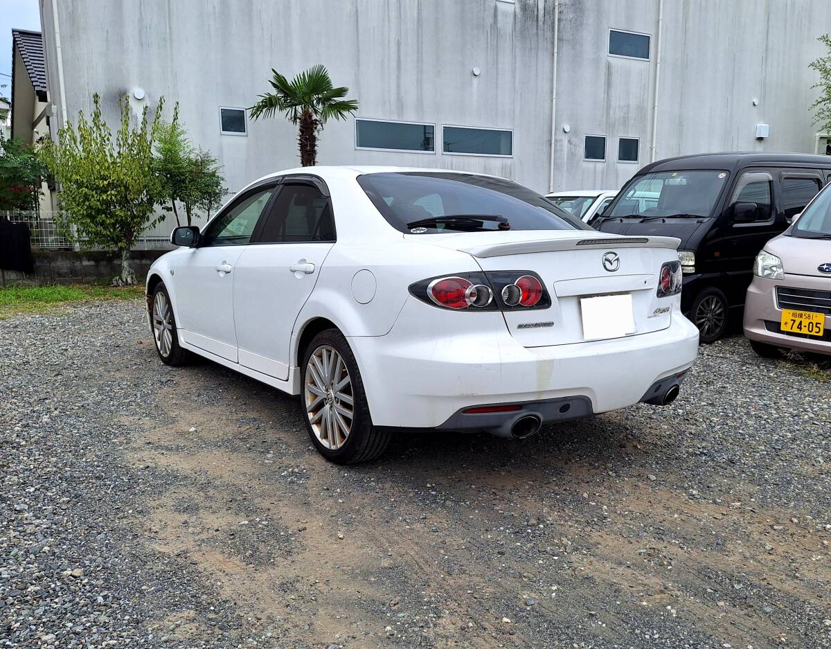 車検2年付き☆諸費用なし☆マツダスピード アテンザ ターボ 4WD☆6速MT☆BOSEスピーカー、バッテリー新品、タイヤバリ山☆絶好調_画像4