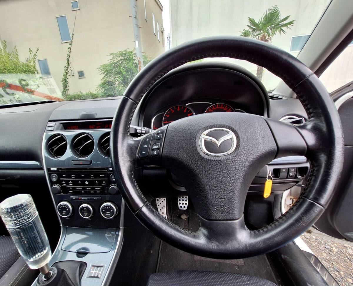 車検2年付き☆諸費用なし☆マツダスピード アテンザ ターボ 4WD☆6速MT☆BOSEスピーカー、バッテリー新品、タイヤバリ山☆絶好調_画像7