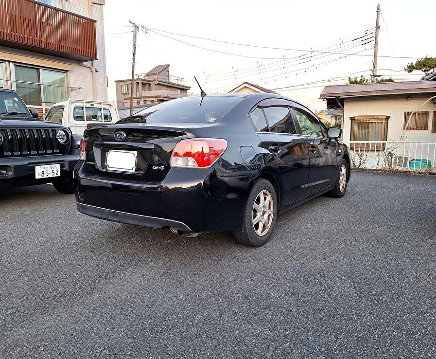 車検半年付き☆諸費用なし☆インプレッサ G4 1.6i L☆5速MT☆4WD☆H27年式、6万km☆テレビ、Bluetooth☆プッシュスタート_画像3