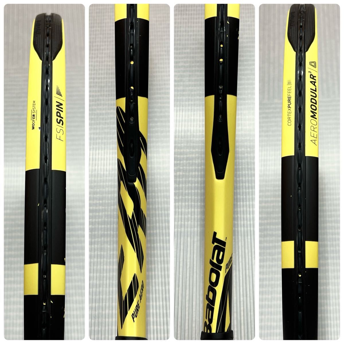 バボラ ピュア アエロ 2019 テニスラケット G3 Babolat Pure Aero ピュアアエロ_画像7