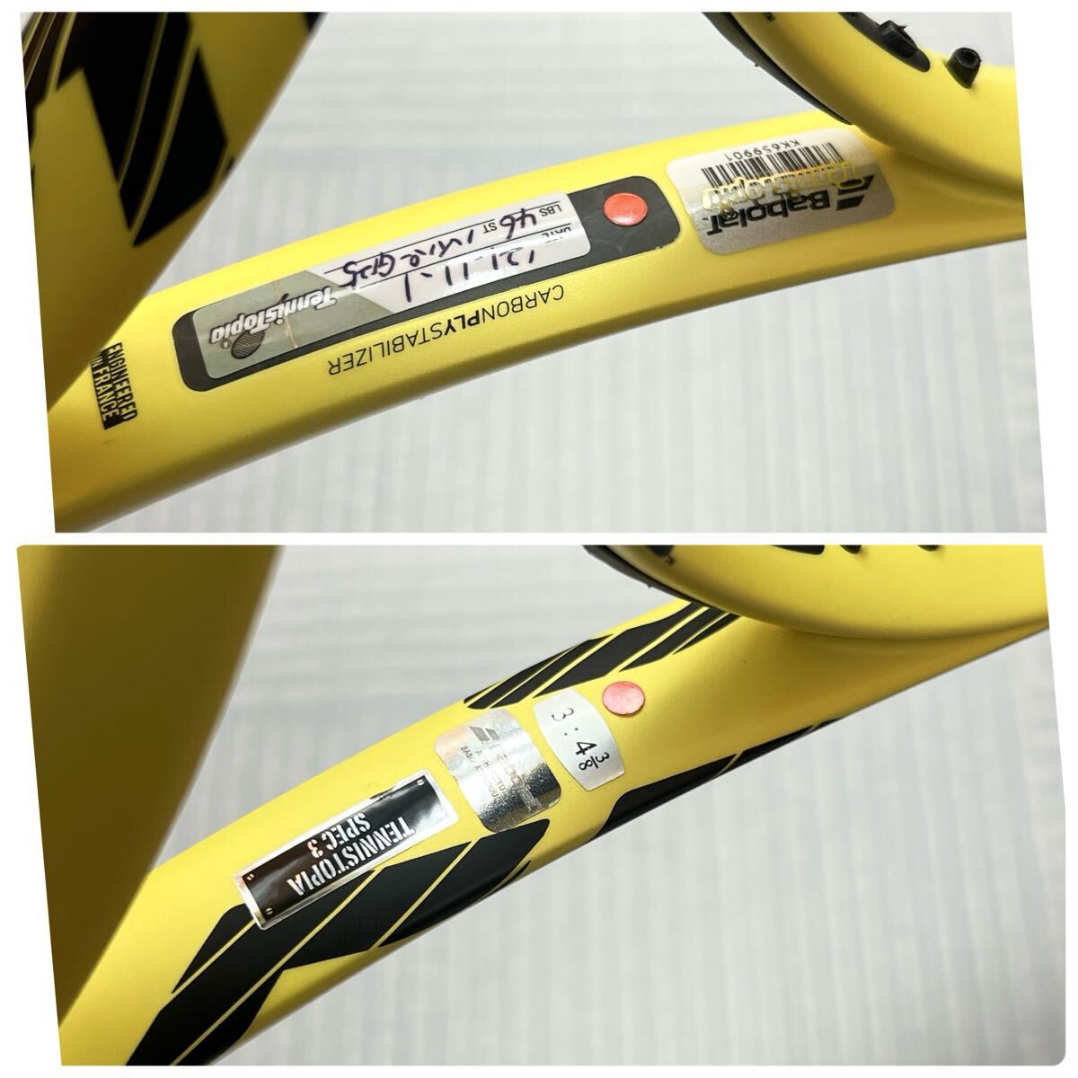バボラ ピュア アエロ 2019 テニスラケット G3 Babolat Pure Aero ピュアアエロ_画像9