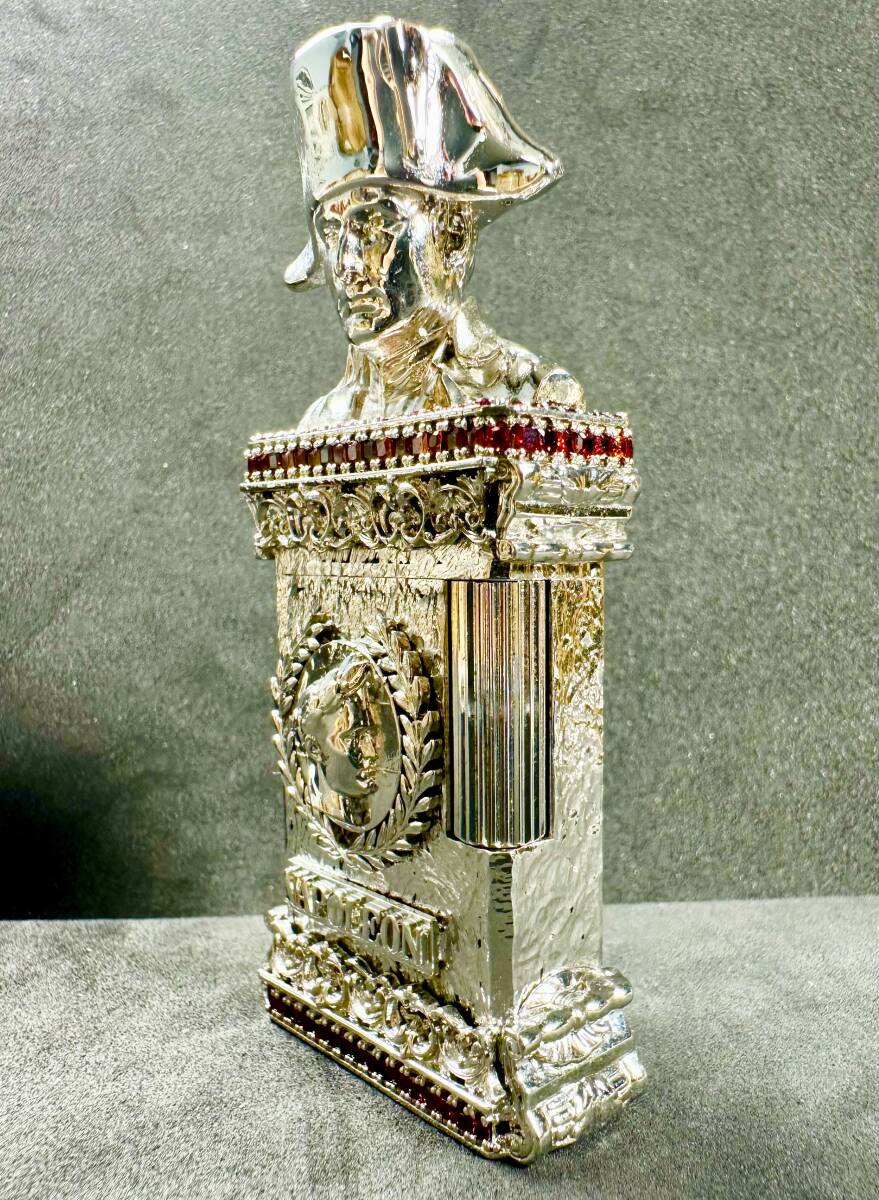 M111 エス・ティー・デュポン ライン1 スターリングシルバー925 ガスライター St Dupont Ligne 1 Sterling 925 Outer Jacket_画像2