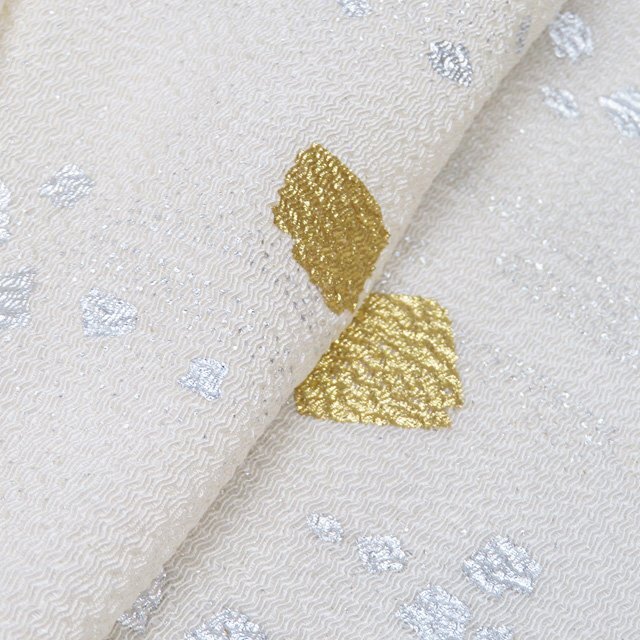 ★きもの北條★ 舞妓 帯揚げ　縮緬地　中古　正絹　和装小物　T812-4_画像5