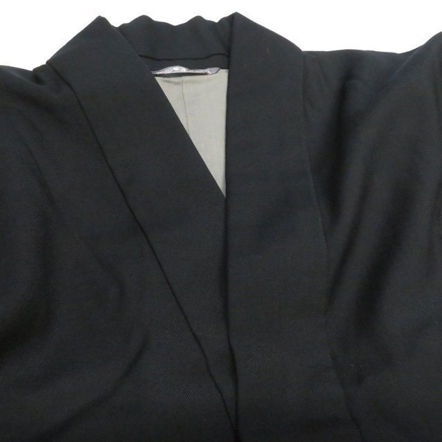 ★きもの北條★ 長作務衣　袈裟　法衣　衣装　僧侶　仏教　仏具　仏壇　寺院　T814-4_画像7