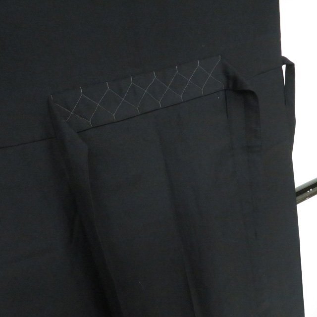 ★きもの北條★ 長作務衣　袈裟　法衣　衣装　僧侶　仏教　仏具　仏壇　寺院　T814-4_画像4
