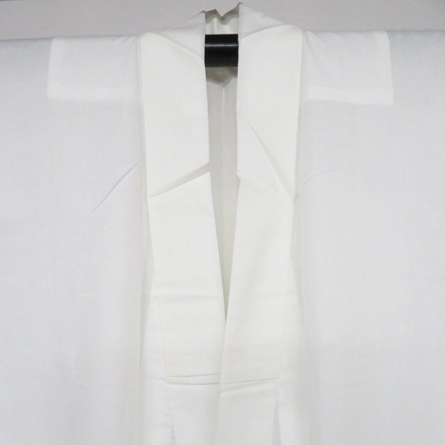 ★きもの北條★ 夏用　綿混　御白衣　袈裟　法衣　衣装　僧侶　仏教　仏具　仏壇　寺院　T814-15_画像3