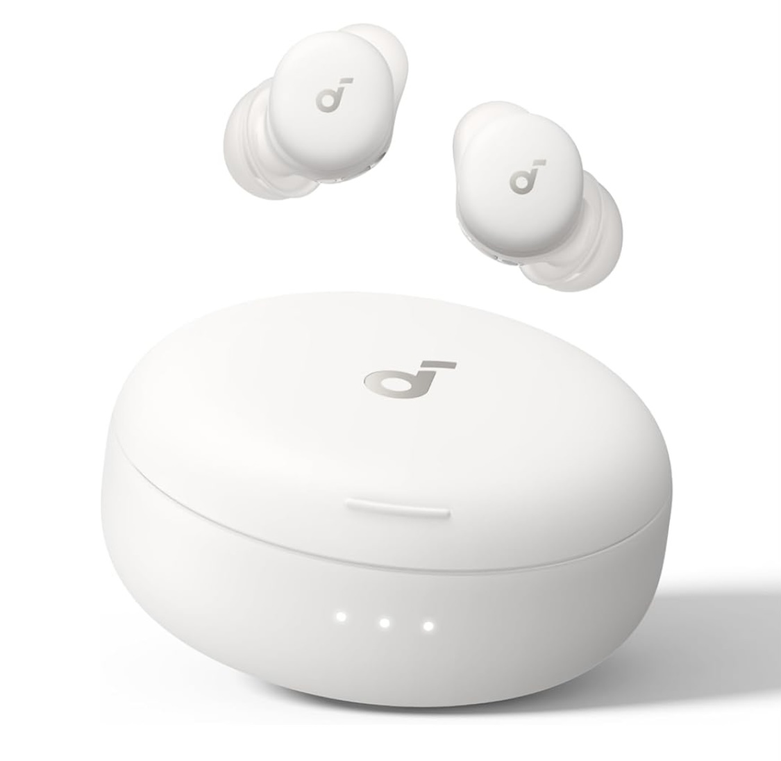 2356 Anker アンカー Sound core Sleep A30 サウンドコア 睡眠特化型完全ワイヤレスイヤホン ホワイト ノイズキャンセリング 他【未開封】_画像9