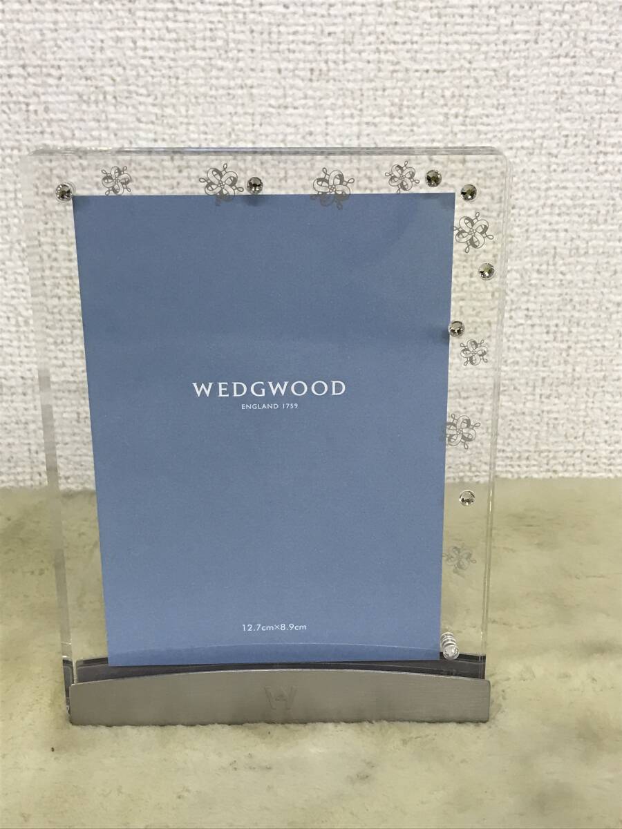 2310 WEDGWOOD ウェッジウッド プシュケクリアピクチャーフレーム＆クロック〈モデル3〉置時計 フォトフレーム ギフトセット インテリア 他_画像6