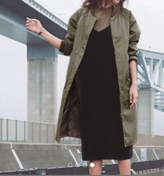 ★マイストラーダ　グレーキャミワンピースＳ★_画像8