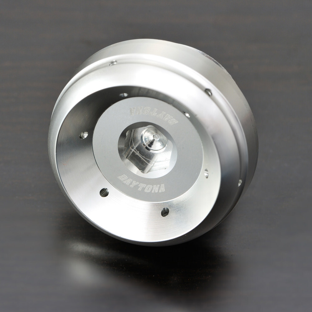 □デイトナ アルミビレット オイルフィラーキャップ M27×P1.5 シルバー 展示品 XJR1300等 (98415)_画像4