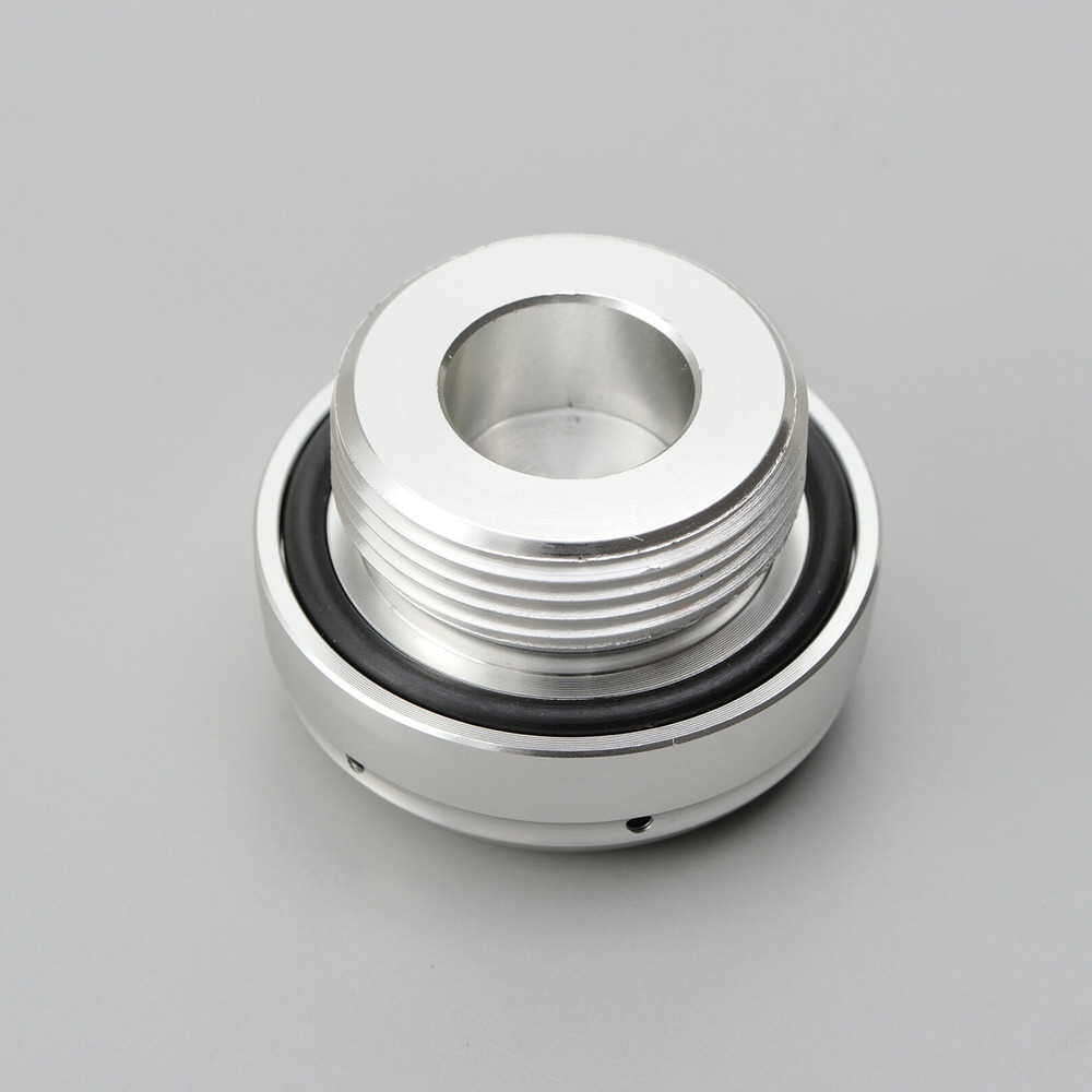 □デイトナ アルミビレット オイルフィラーキャップ M27×P1.5 シルバー 展示品 XJR1300等 (98415)_画像5