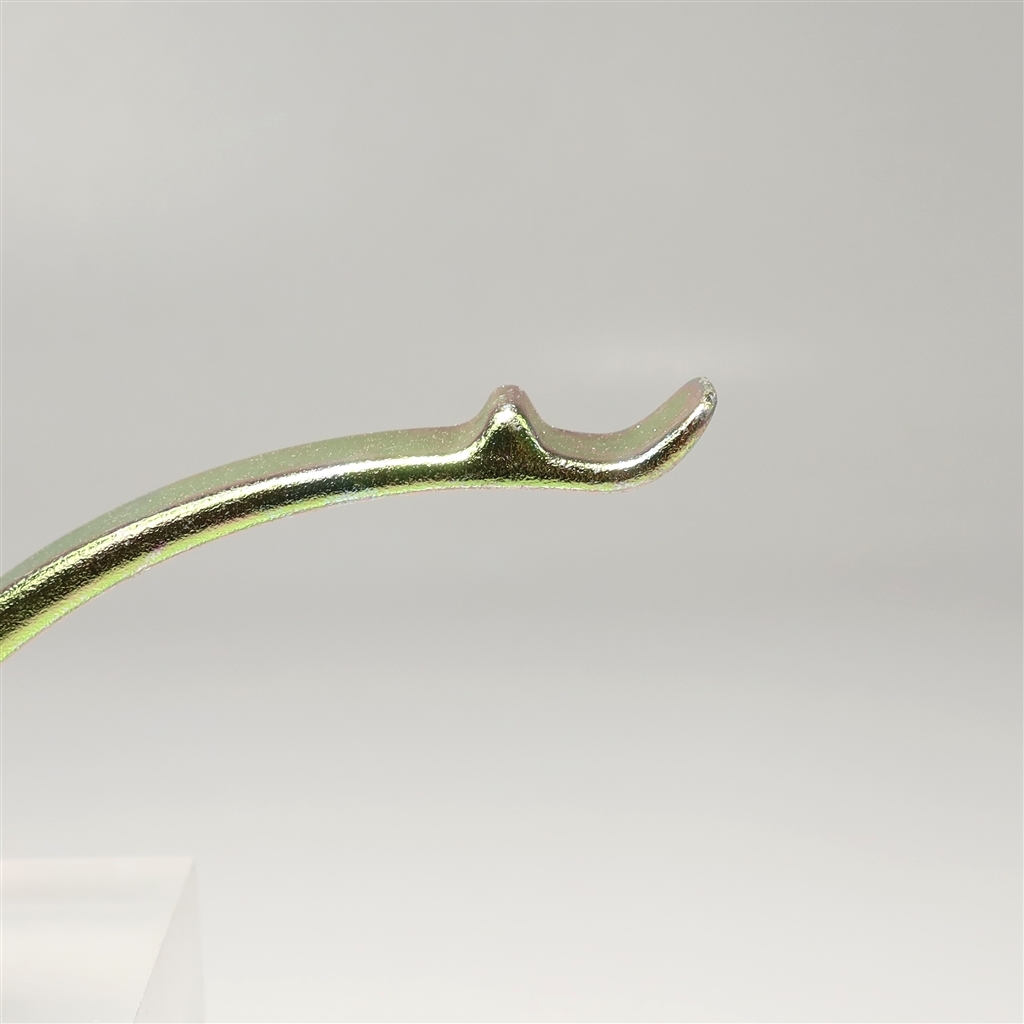 ☆2本セット ダブルエンド/湾曲型 タイヤレバー 350mm スチール製 (F00319115-2)特殊工具_画像8