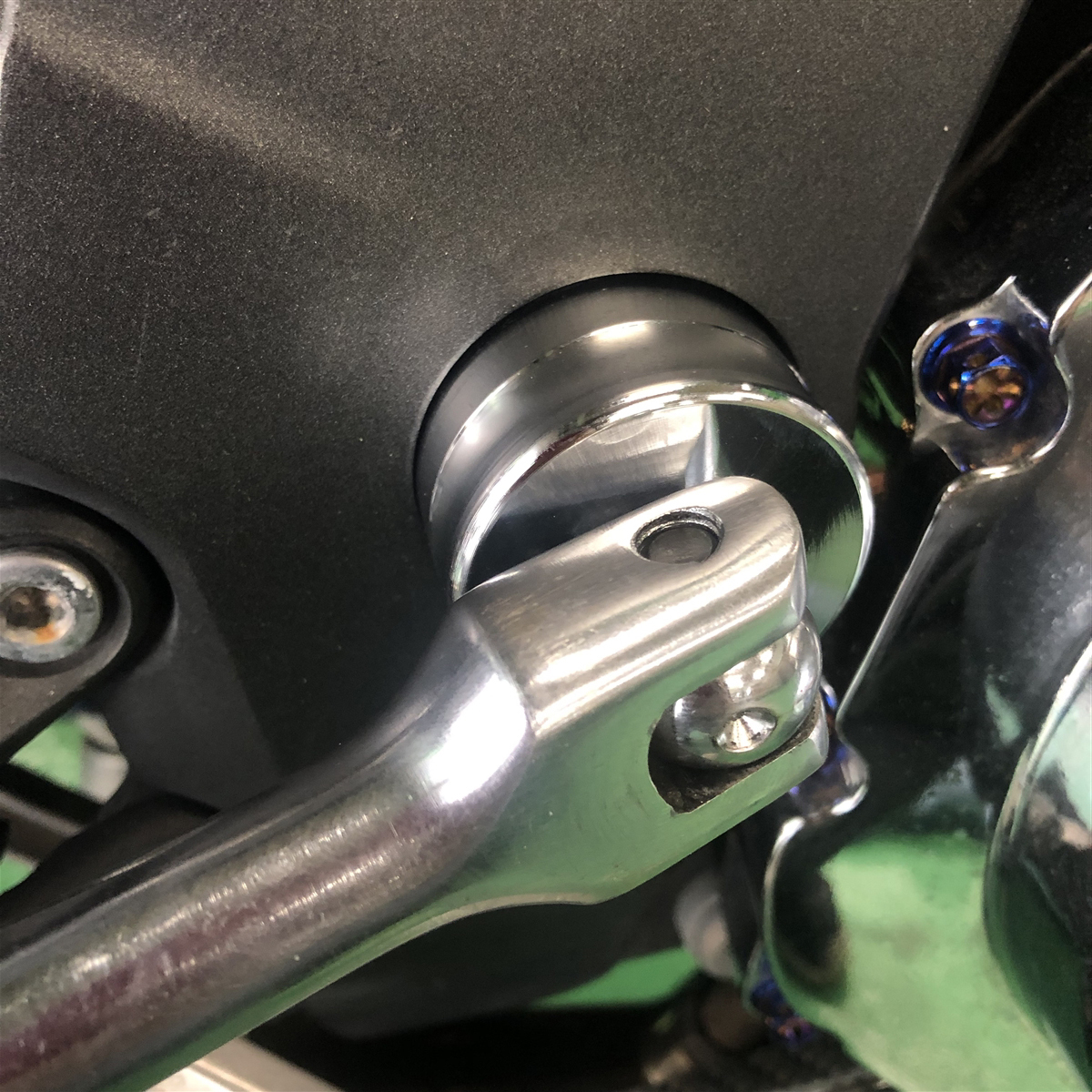 ☆KAWASAKI/カワサキ スイングアームシャフト ピボットロックナット ソケット/ツール ナット30mm専用 特殊工具/SST/57001-1597_画像6