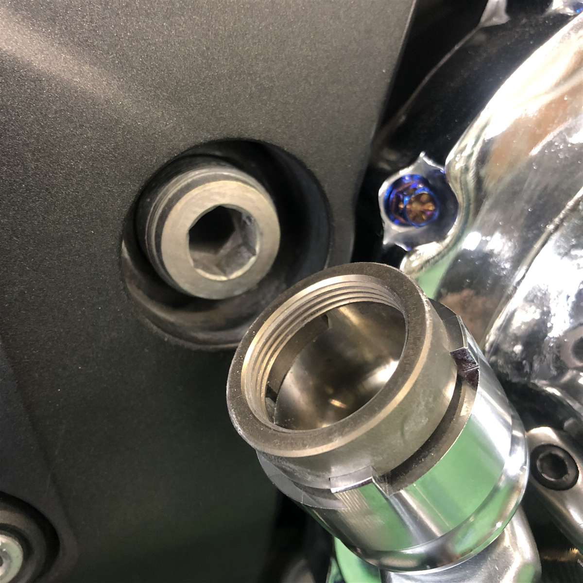 ☆KAWASAKI/カワサキ スイングアームシャフト ピボットロックナット ソケット/ツール ナット30mm専用 特殊工具/SST/57001-1597_画像7