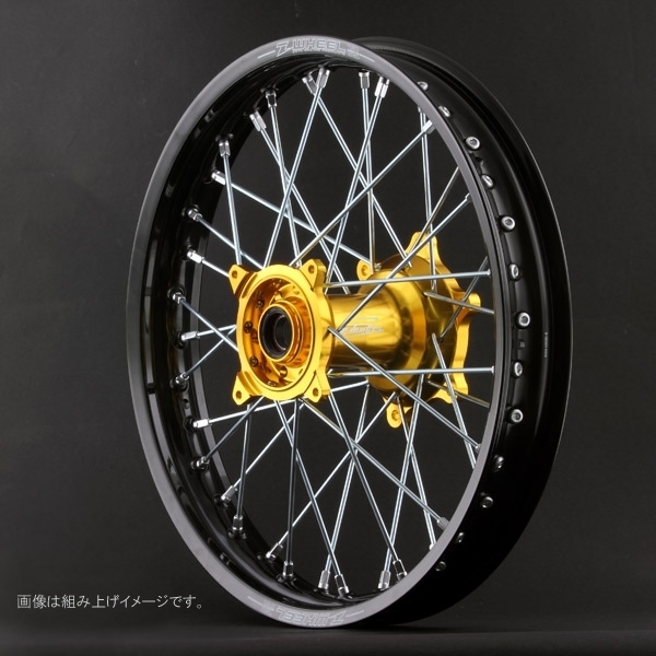 ◇KX250F/KX450F KX125 Z-WHEEL アステライトハブ フロント/グリーン 展示品/ホイールハブ (W41-21114)_画像3
