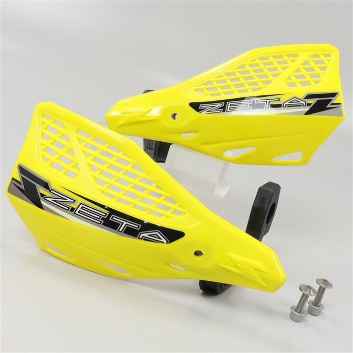 ◇展示品 ZETA MX スティングレイ ベント ハンドガード/ナックルガード YELLOW/イエロー(ZE74-3107)_画像1