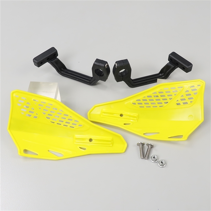 ◇展示品 ZETA MX スティングレイ ベント ハンドガード/ナックルガード YELLOW/イエロー(ZE74-3107)_画像3