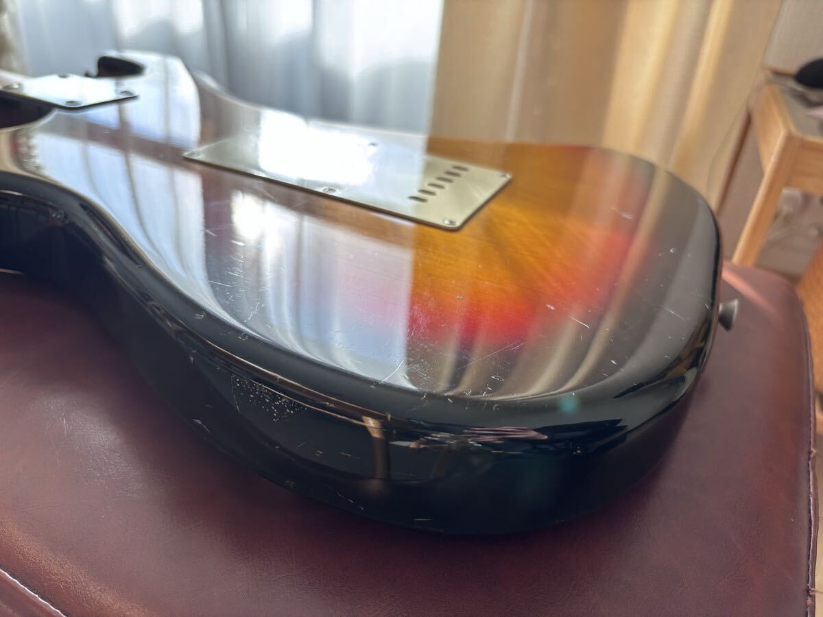 Fender Japan Stratocaster ST-57 Sunburst メイプル指板 2002-2004 動作品 Made in Japan _画像10