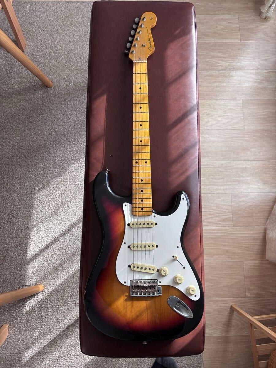 Fender Japan Stratocaster ST-57 Sunburst メイプル指板 2002-2004 動作品 Made in Japan _画像1