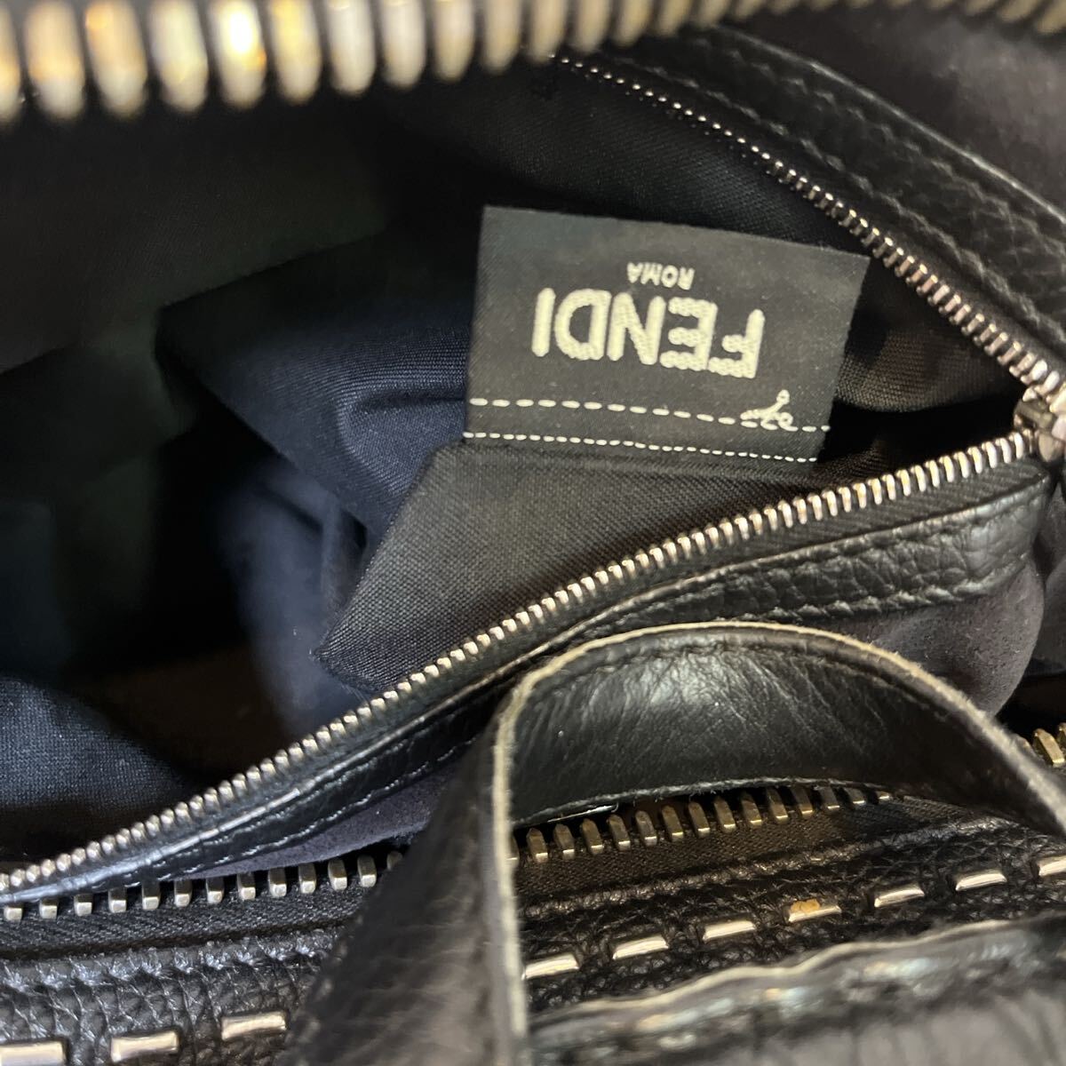 フェンディ　メンズ　セレリア　スタッズ　FENDI 2way ハンド　ビジネス_画像10