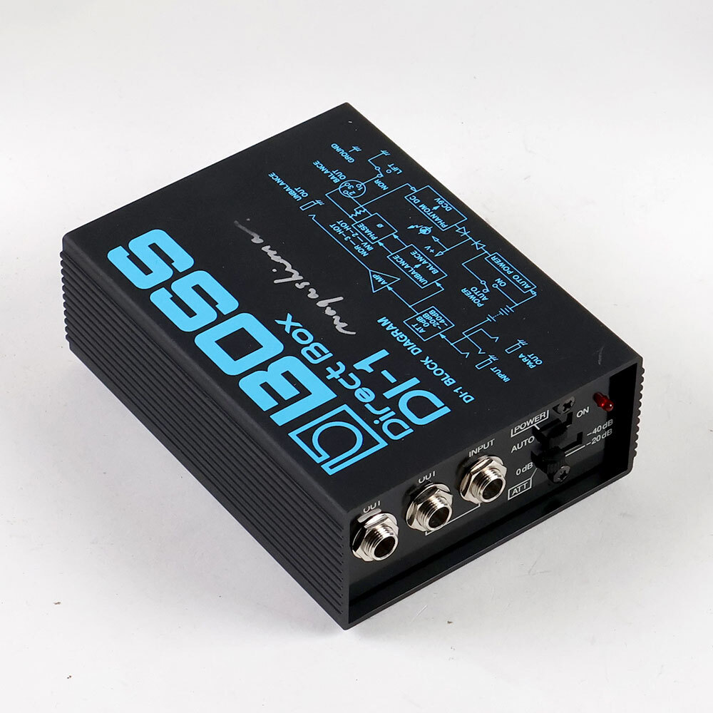  б/у DI unit DI box BOSS DI-1 Direct Box D.I box 