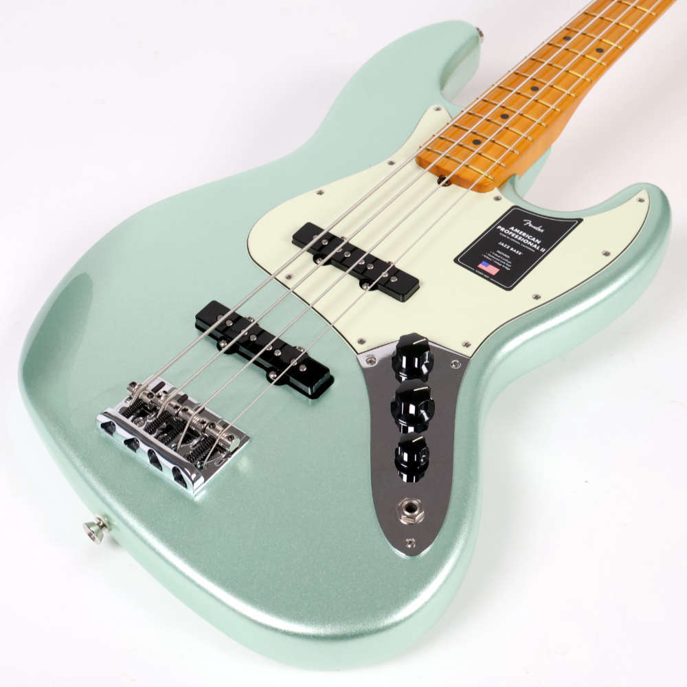 中古 Fender フェンダー American Professional II Jazz Bass MN MYST SFG 2024年製 エレキベース アメリカン プロフェッショナル2_画像3