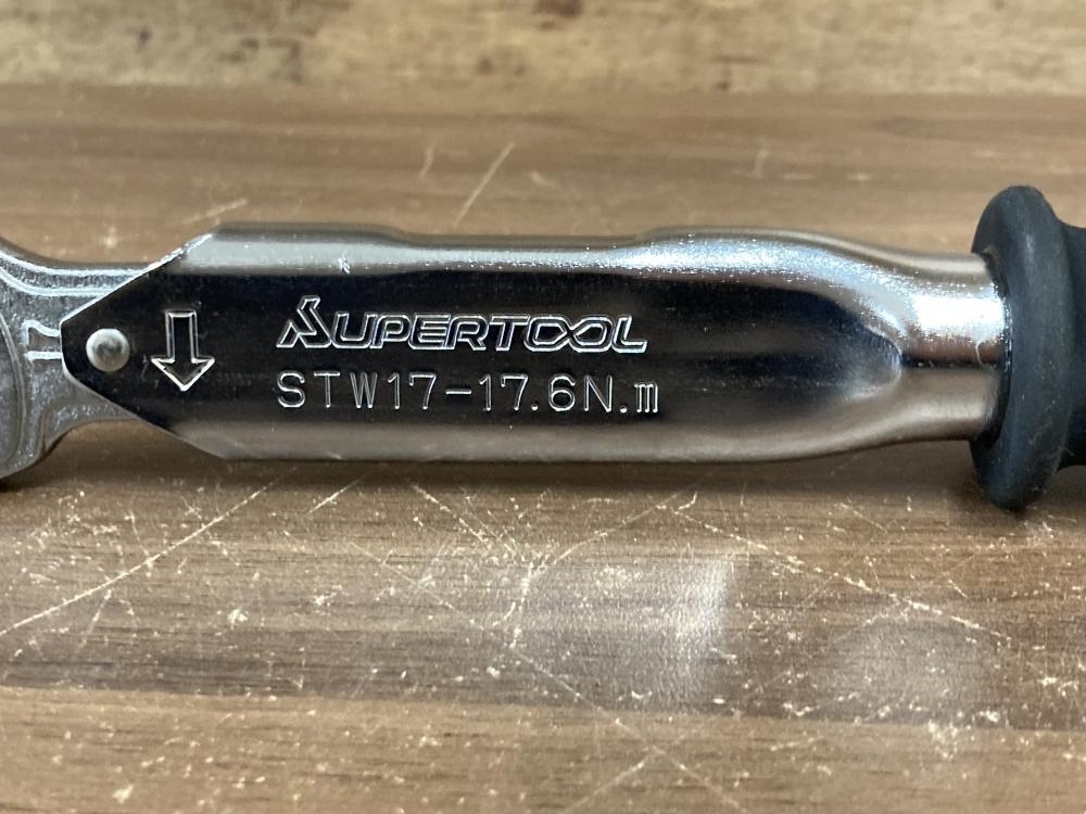 011* не использовался товар * блиц-цена *SUPERTOOL super tool super динамометрический ключ STW17S 1/4 17.6N*m * товары долгосрочного хранения