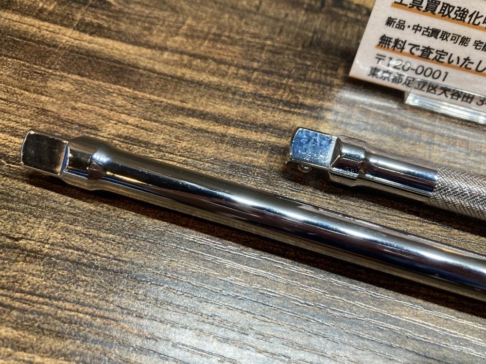 023◆おすすめ品◆スナップオン 3/8エクステンションバー 2本 FXK4 FXK8_画像3