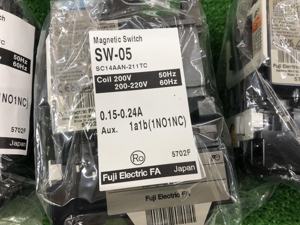 010■未開封品・即決価格■富士電機 マグネットスイッチ 8点セット SW-05 6点 SW-05/2E 2点_画像3