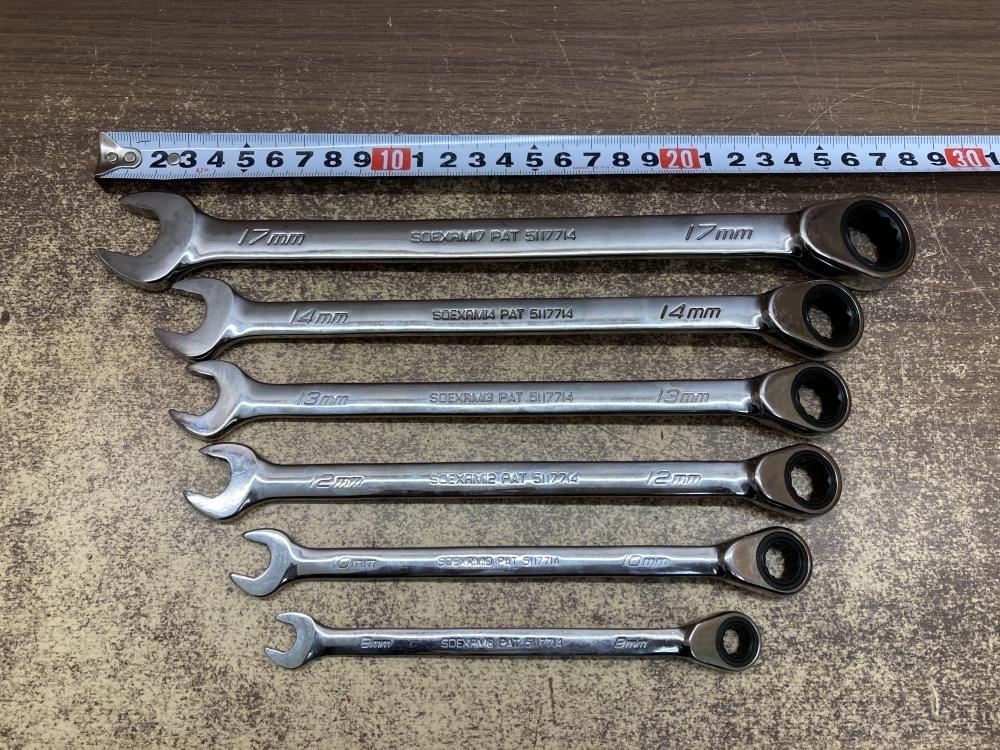 0020 рекомендация товар 0 Snap-on Snap-on комбинированный гаечный ключ SOEXM 6pcs 8.10.12.14.17.19 Takasaki магазин 