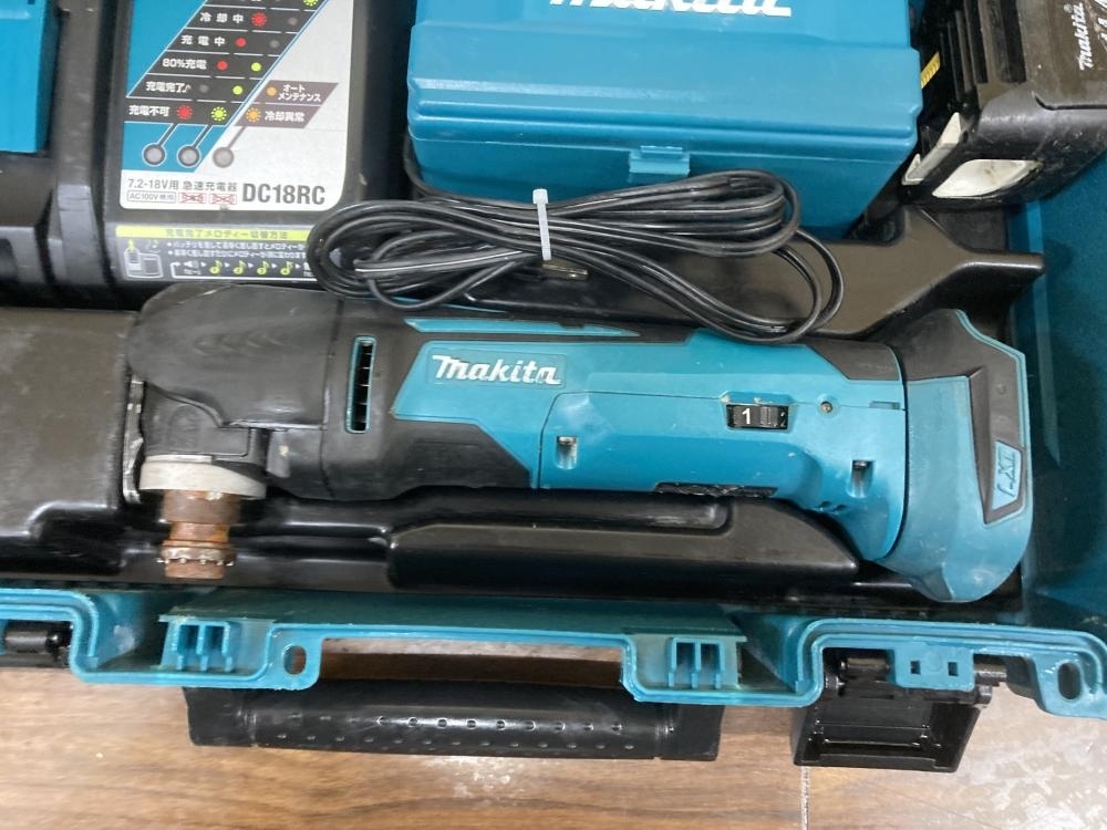 006□おすすめ品□マキタ 充電式マルチツール TM41D　バッテリ1個・充電器_画像2