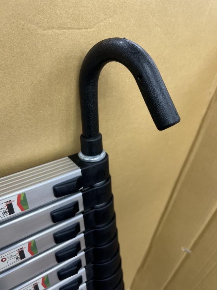 006□おすすめ品・草加店引取限定商品□RIKADE 伸縮はしご 13段 フック付き ※発送不可_画像5