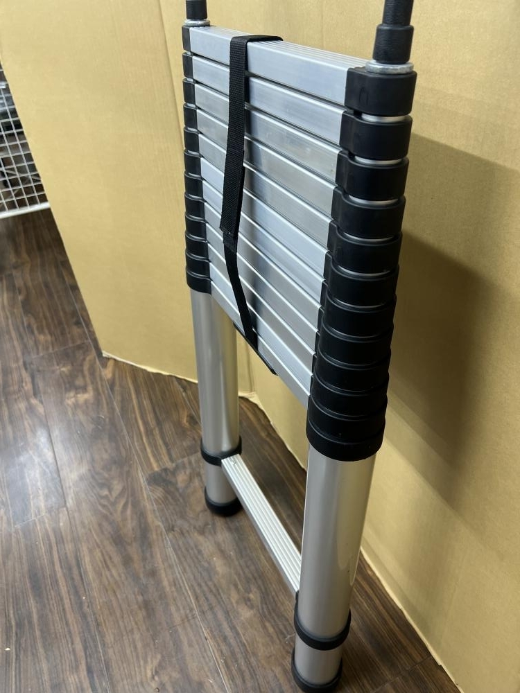 006□おすすめ品・草加店引取限定商品□RIKADE 伸縮はしご 13段 フック付き ※発送不可_画像6