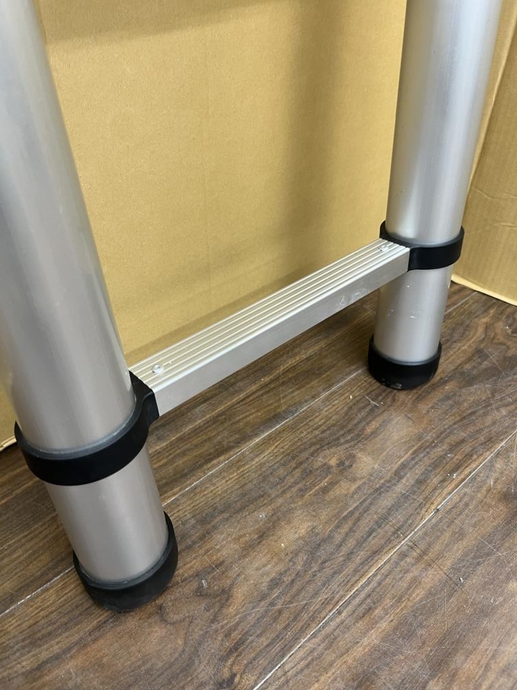 006□おすすめ品・草加店引取限定商品□RIKADE 伸縮はしご 13段 フック付き ※発送不可_画像8